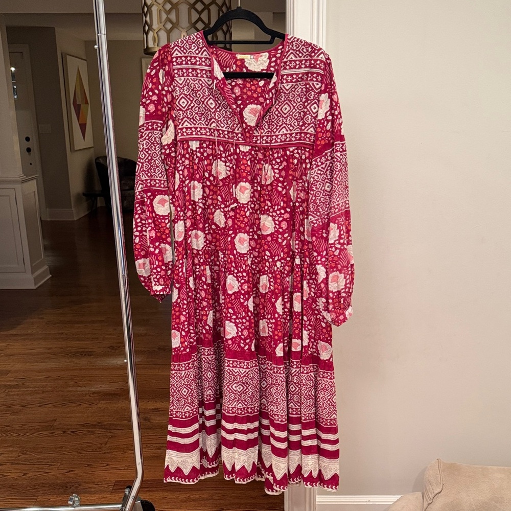 Matta Yamini Booj Dress, Garnet